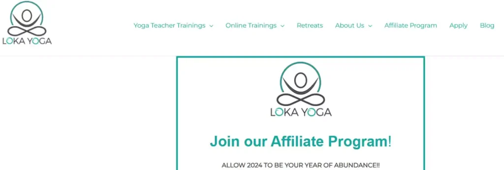 Loka Yoga Meditation Affiliate Programs