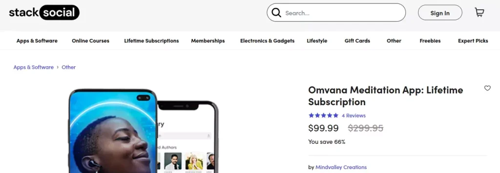 Omvana Meditation Affiliate Programs