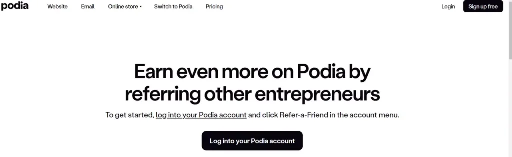 Podia Recurring Affiliate Programs
