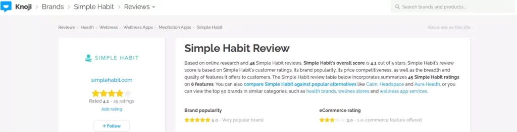 Simple Habit Meditation Affiliate Programs