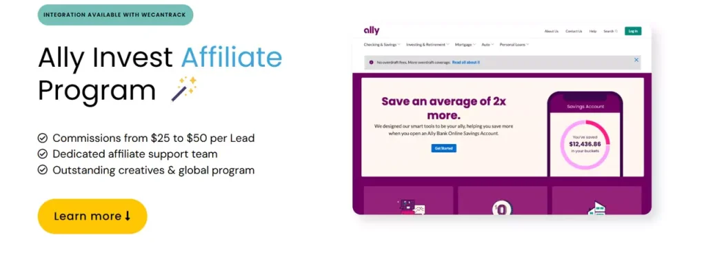 Ally Invest Debt Settlement Affiliate Programs