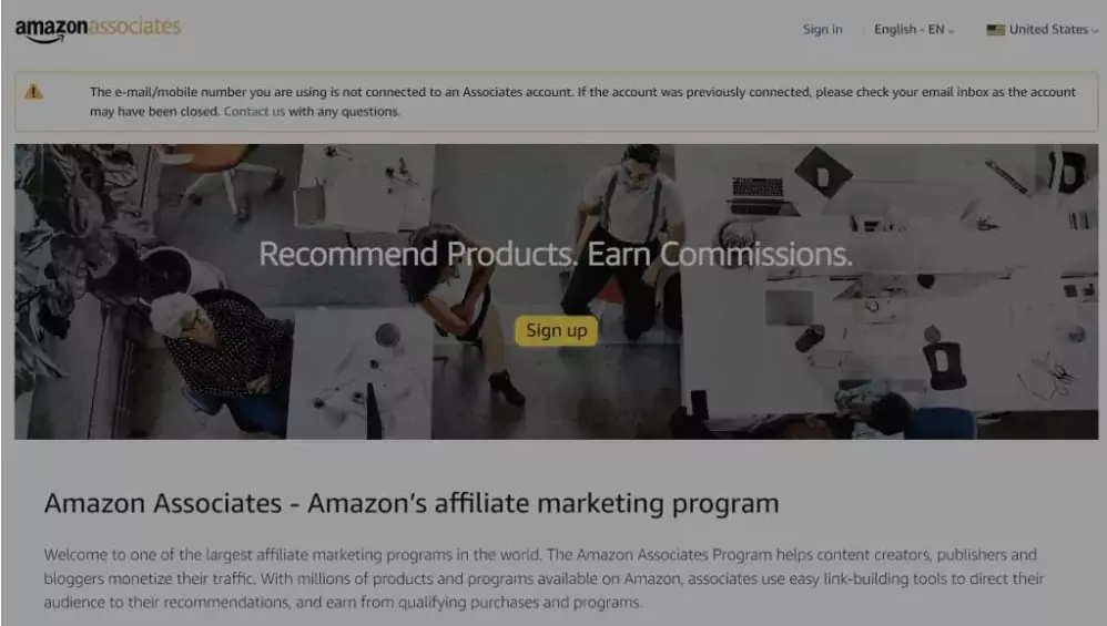 Amazon Associates Programas de Afiliados de Música