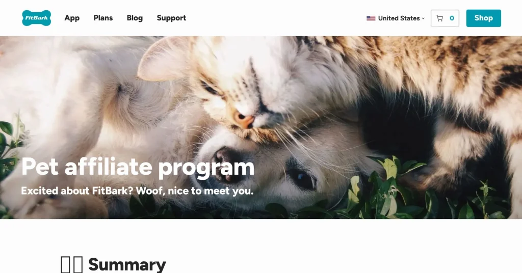 Fit Bark Pet Affiliate Programs