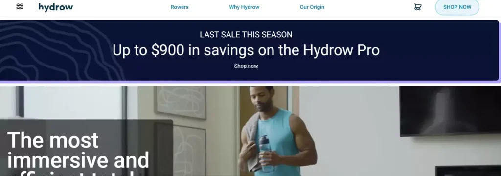 Hydrow Programas de Afiliación en Salud y Fitness