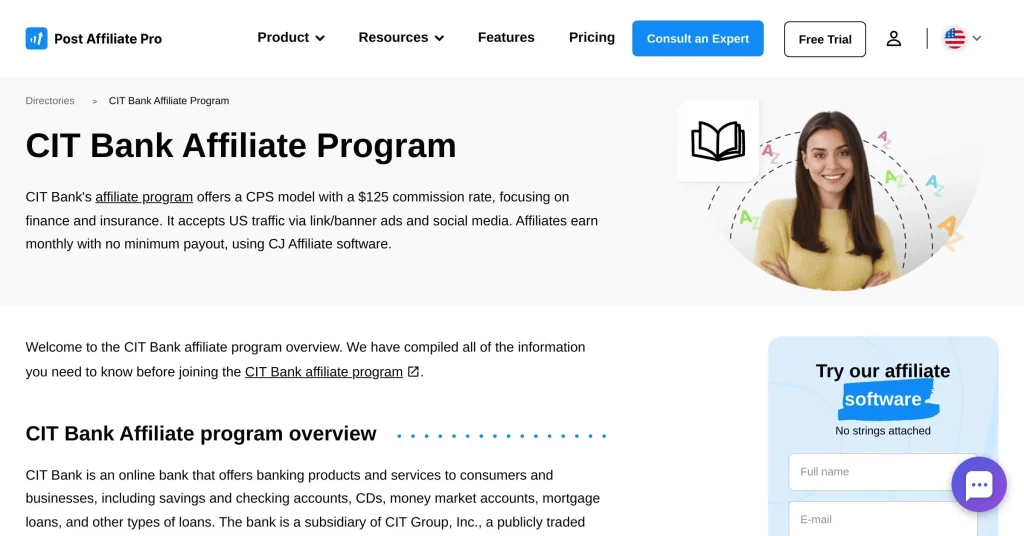 CIT Bank Debt Settlement Affiliate Program