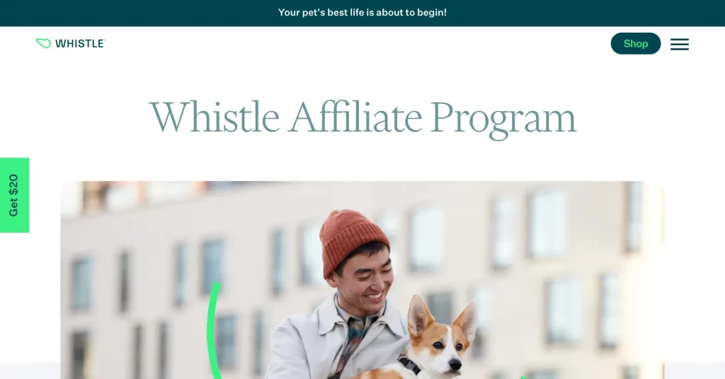 Whistle Pet Affiliate Programs