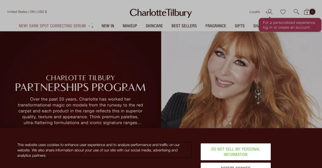 Charlotte Programas de Afiliados de Belleza