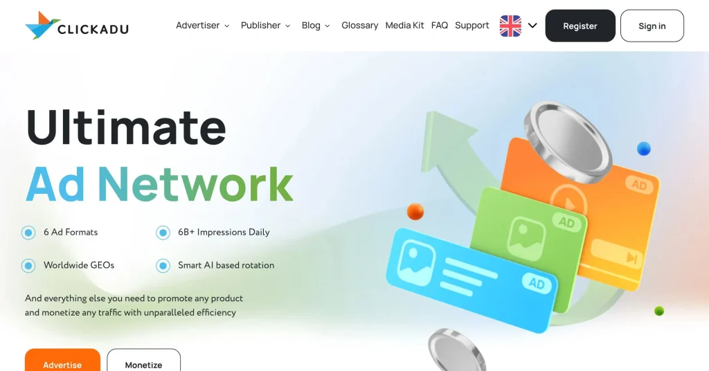 Clickadu  Programas de Afiliación de Pago por Clic