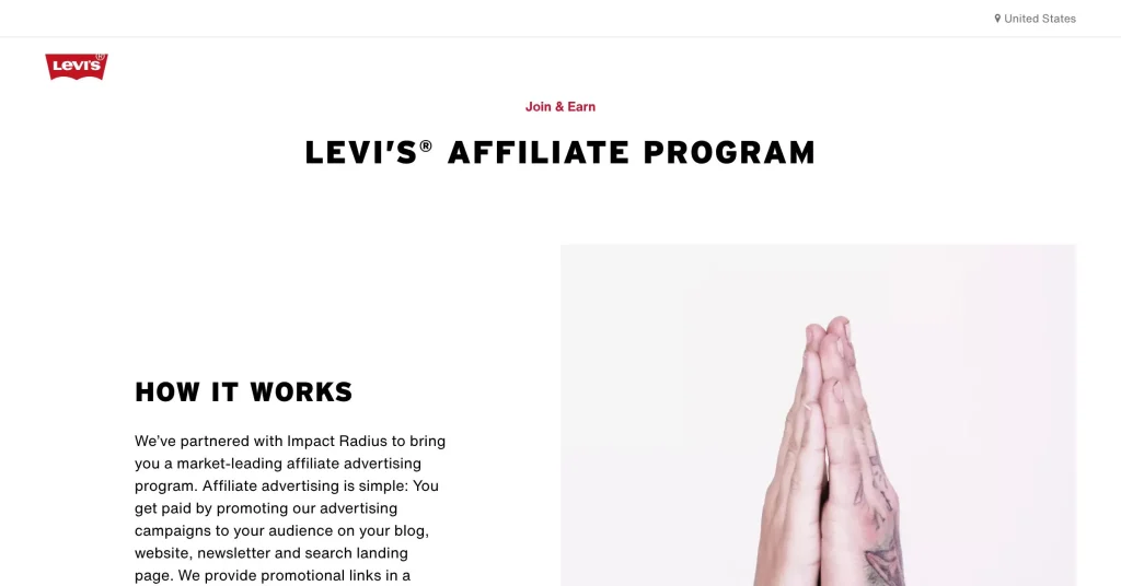 Levi Fashion Affiliate Programs