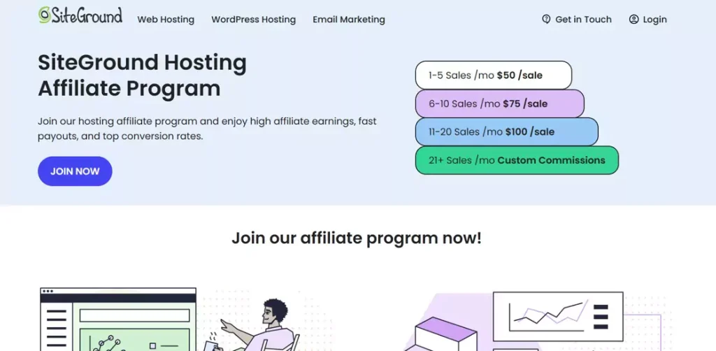 Site Ground Programas de Afiliados para Principiantes Sin un Sitio Web