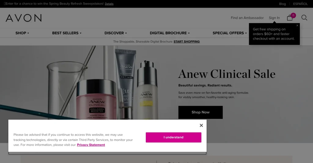 Avon Programas de Afiliados de Cuidado de la Piel