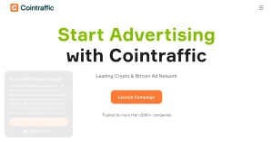 Cointraffic Crypto Ad Networks