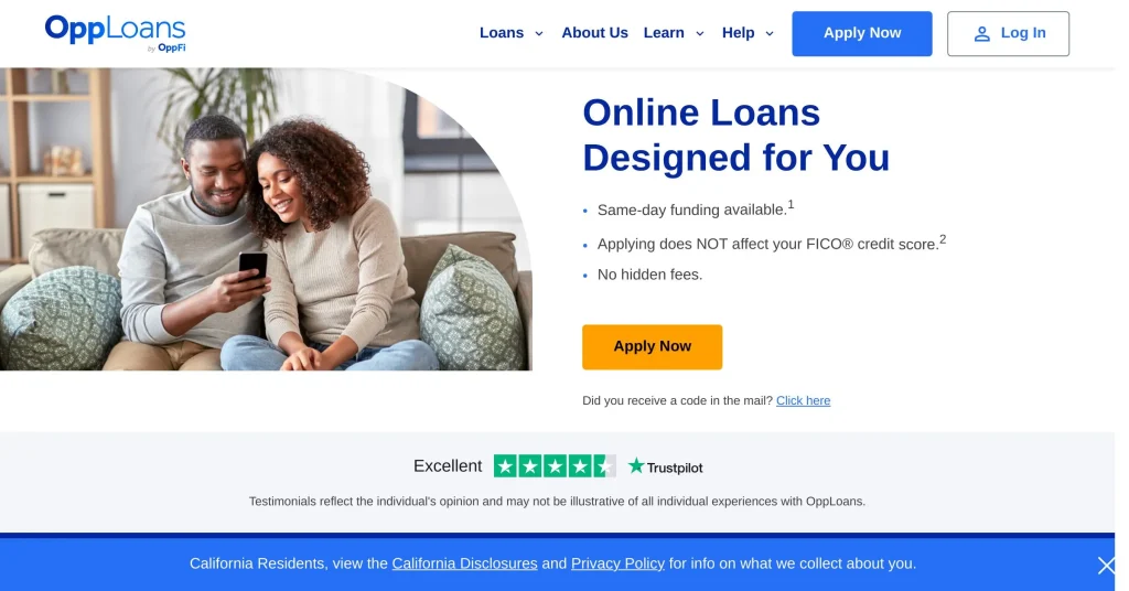 OppLoans Loan Affiliate Programs