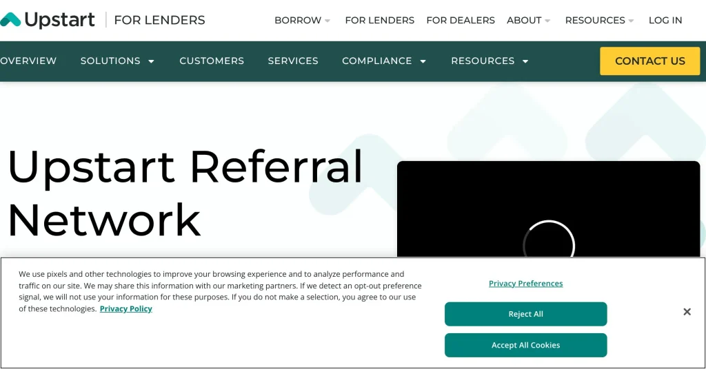 Upstart Loan Affiliate Programs