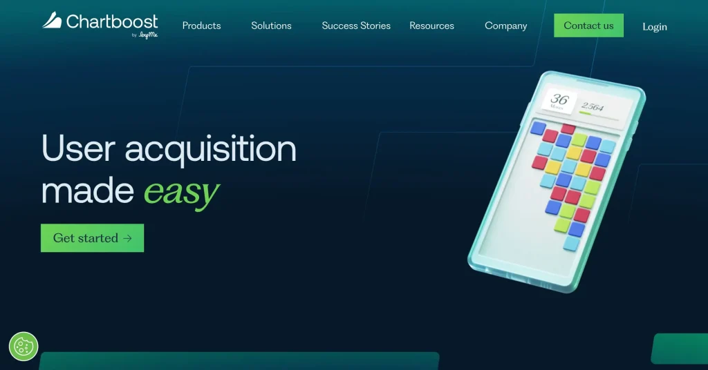 ChartBoost programas de afiliados para juegos móviles 