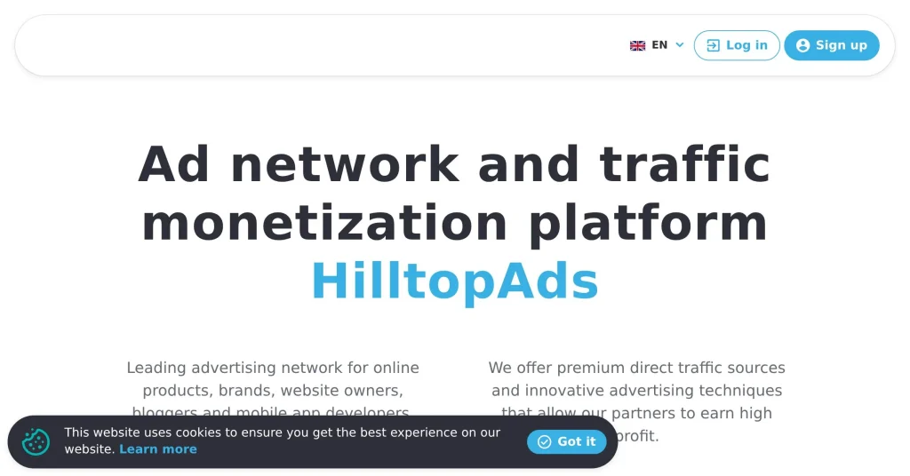 Hilltopads Programas de Afiliados de iGaming