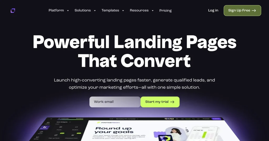 Leadpages best website builder for affiliate marketing