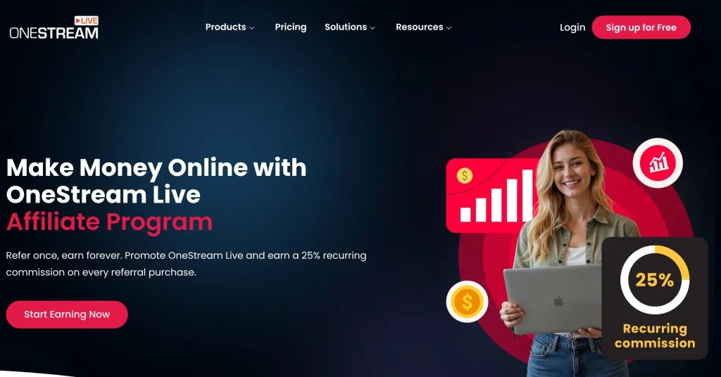 OneStream Affiliate Programs for Streamers