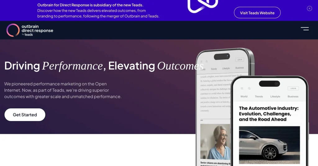 Outbrain Self Serve Advertising Platforms