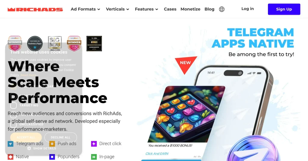 Rich Ads Self Serve Advertising Platforms