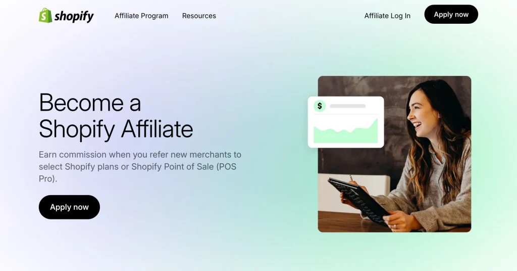 Shopify Website Builder Affiliate Programs