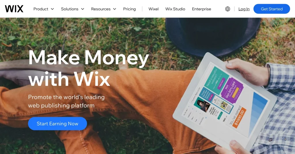 Wix Website Builder Affiliate Programs